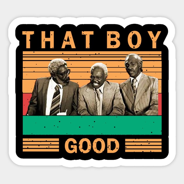 Retro - That boy good Sticker by awezamt